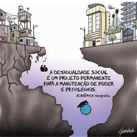 A imagem mostra uma ilustração que aborda a desigualdade social de forma simbólica.